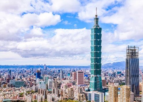 Taipei 101 - Đài Bắc, Đài Loan xây nhà bằng bê tông siêu nhẹ